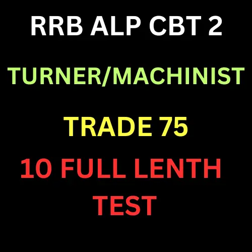 ALP CBT 2 (B) TURNER MACHINIST TEST